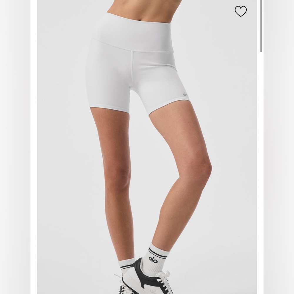 NWT- Alo 5” High-Waist Biker Short